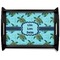 Sea Turtles Black Wooden Tray - Large (Personalized)