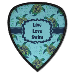 Sea Turtles Iron on Shield Patch A