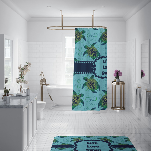 Sea Turtles Shower Curtain - 70"x83"