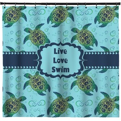 Sea Turtles Shower Curtain - Custom Size (Personalized)