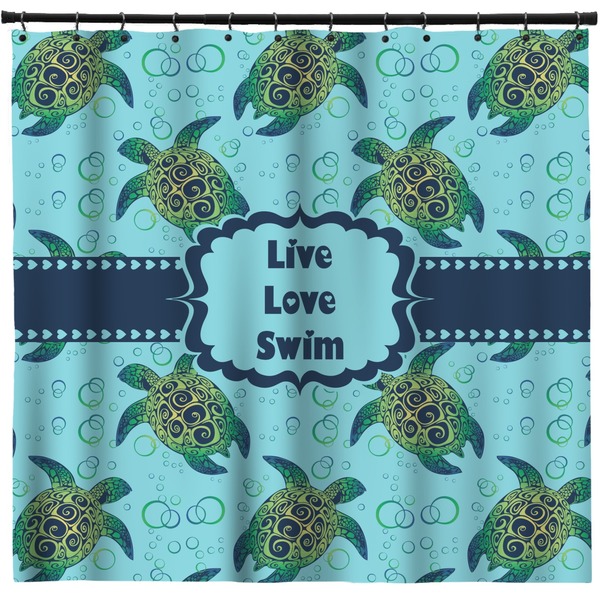 Custom Sea Turtles Shower Curtain - Custom Size (Personalized)
