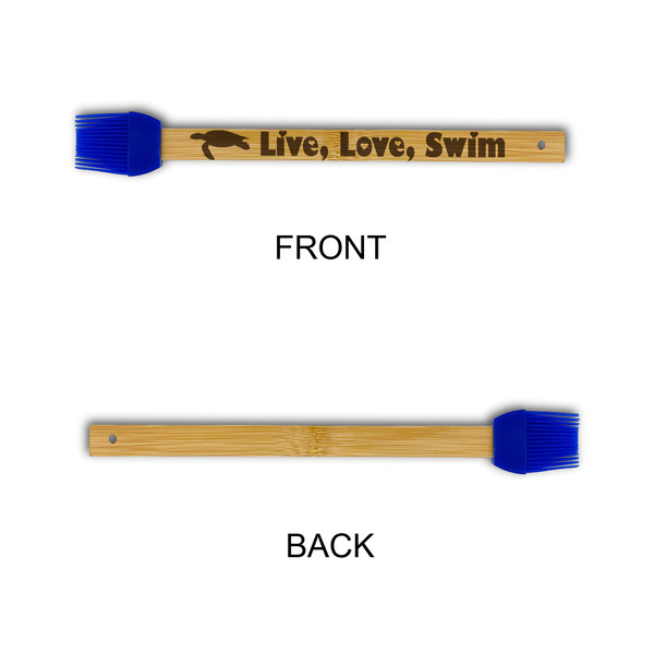 Sea Turtles Silicone Brushes - Blue - APPROVAL