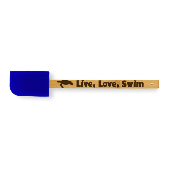 Custom Sea Turtles Silicone Spatula - Blue
