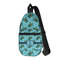 Sea Turtles Sling Bag - Front View