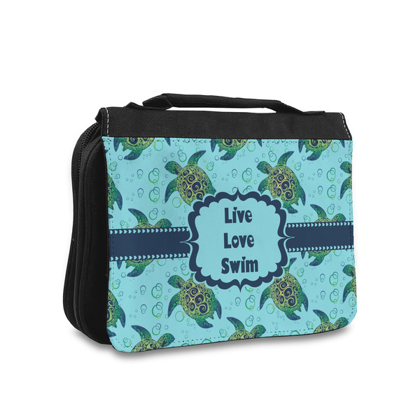 Custom Sea Turtles Toiletry Bag - Small