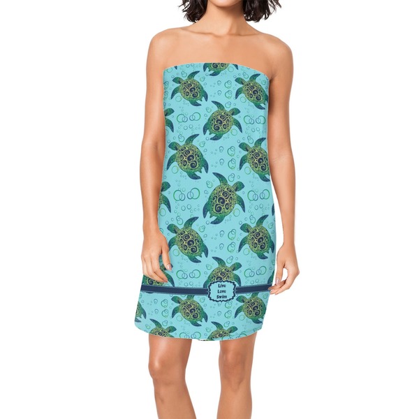Custom Sea Turtles Spa / Bath Wrap (Personalized)
