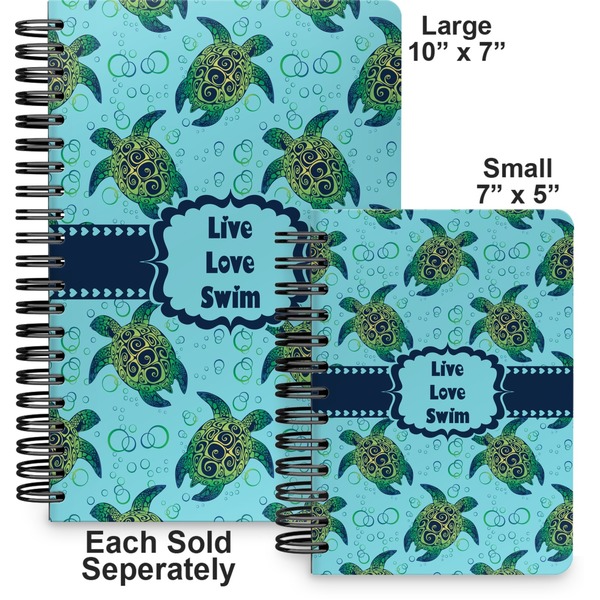Sea Turtles Spiral Journal - Comparison