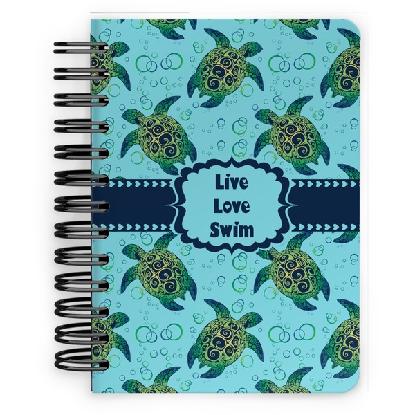 Custom Sea Turtles Spiral Notebook - 5x7