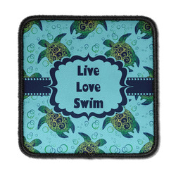 Sea Turtles Iron On Square Patch