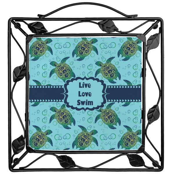 Custom Sea Turtles Square Trivet (Personalized)