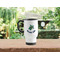Sea Turtles Stainless Steel Travel Mug with Handle Lifestyle White