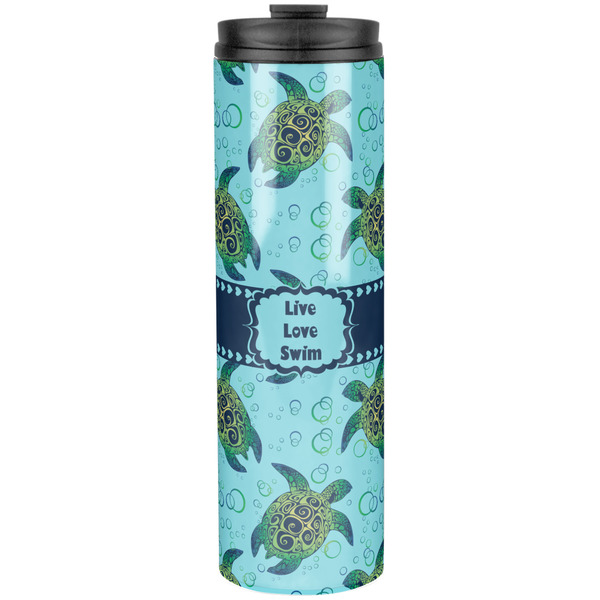 Custom Sea Turtles Stainless Steel Skinny Tumbler - 20 oz