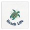 Sea Turtles Paper Dinner Napkin - Front View