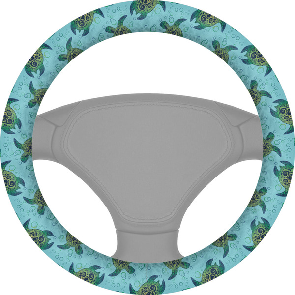 Custom Sea Turtles Steering Wheel Cover