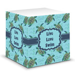 Sea Turtles Sticky Note Cube (Personalized)