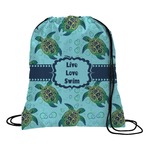 Sea Turtles Drawstring Backpack (Personalized)