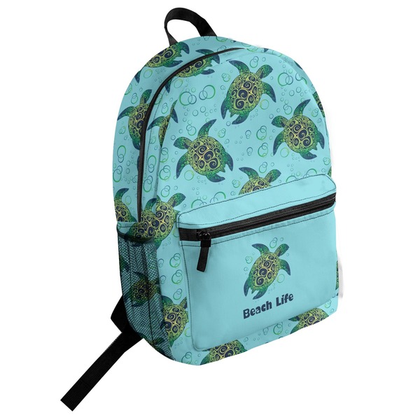 Custom Sea Turtles Student Backpack (Personalized)