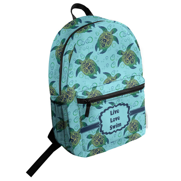 Custom Sea Turtles Student Backpack (Personalized)