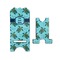 Sea Turtles Stylized Phone Stand - Front & Back - Small