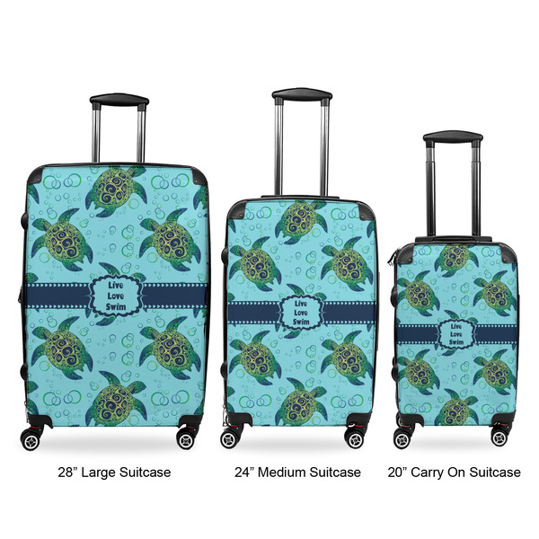 Sea Turtles Suitcase Set 1 - APPROVAL