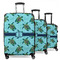 Sea Turtles 3 Piece Luggage Set - 20" Carry On, 24" Medium Checked, 28" Large Checked