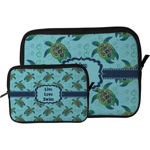 Sea Turtles Tablet Sleeve (Size Comparison)