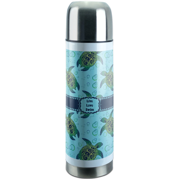 Custom Sea Turtles Stainless Steel Thermos (Personalized)