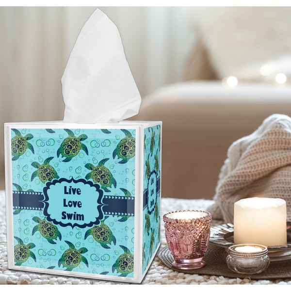 Sea Turtles Tissue Box - LIFESTYLE