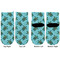 Sea Turtles Toddler Ankle Socks - Double Pair - Front and Back - Apvl