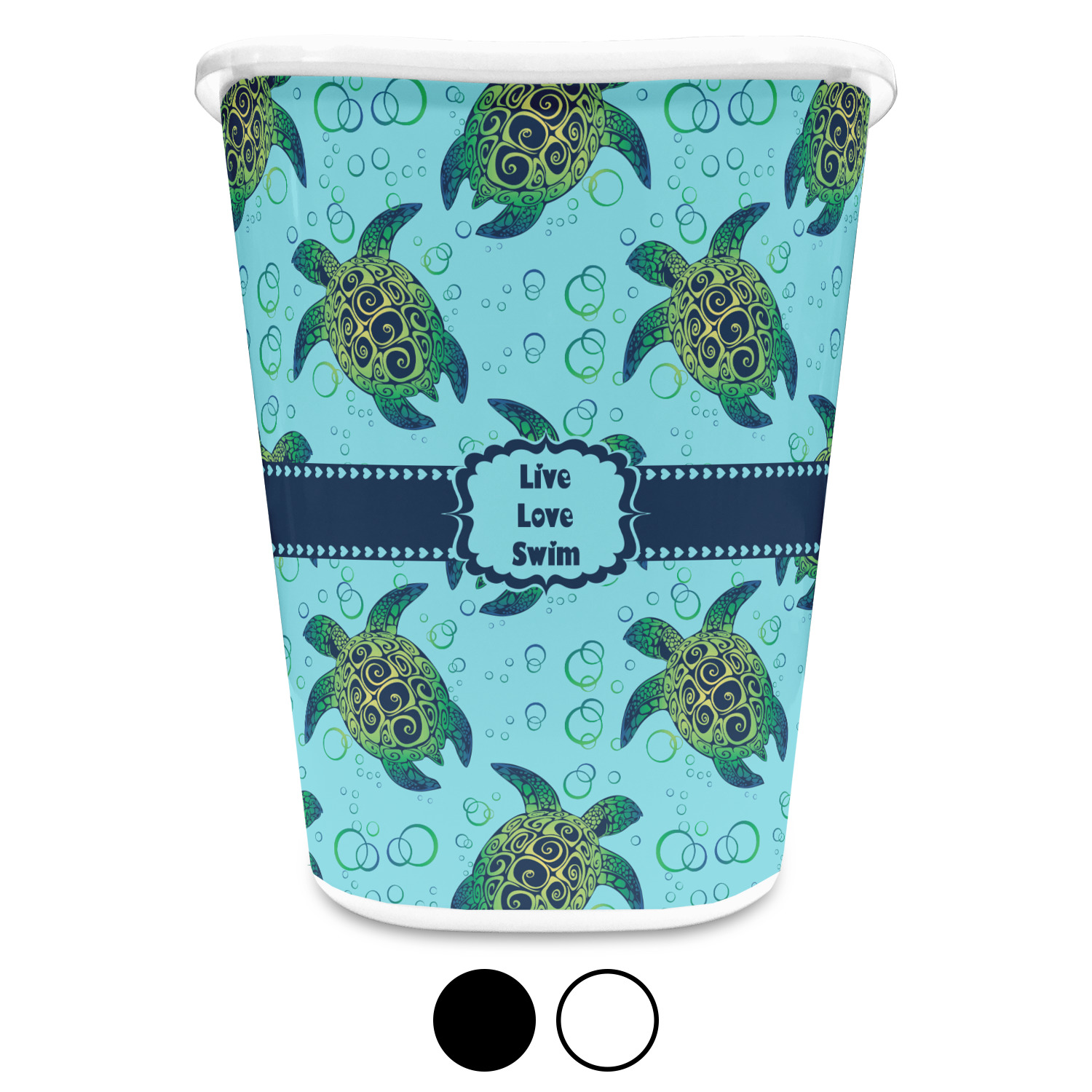 Sea Turtles Waste Basket (Personalized) YouCustomizeIt