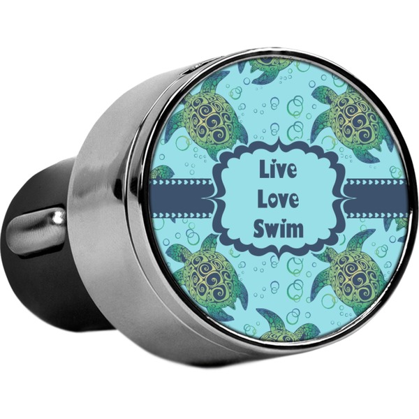 Custom Sea Turtles USB Car Charger (Personalized)