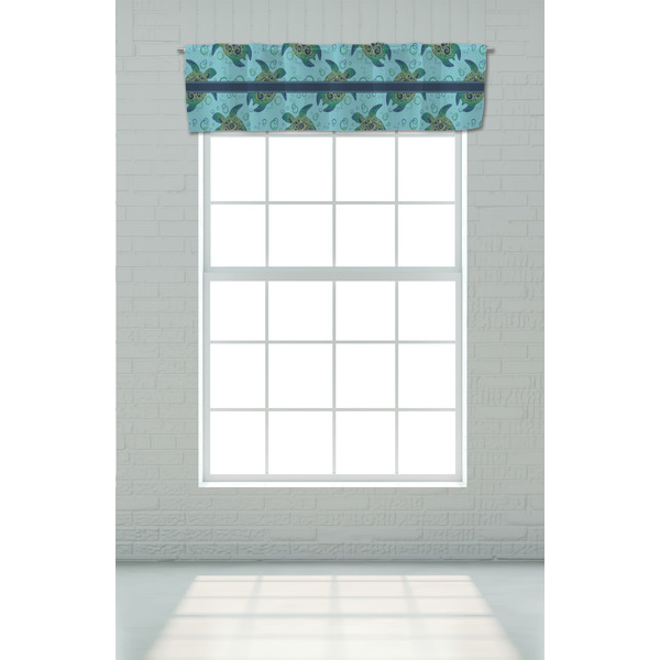 Sea Turtles Valance - On window