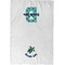 Sea Turtles Waffle Towel - Partial Print - Approval Image