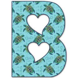 Sea Turtles Letter Decal - Large