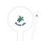 Sea Turtles Round Plastic Food Picks