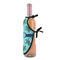 Sea Turtles Wine Bottle Apron - DETAIL WITH CLIP ON NECK