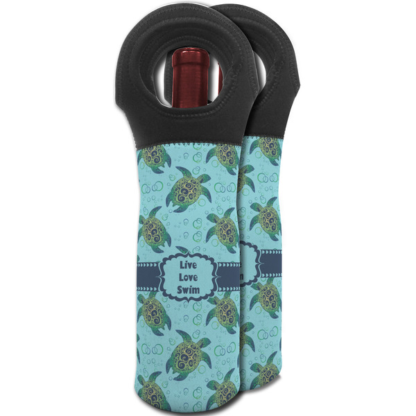 Sea Turtles Wine Tote Bag - MAIN