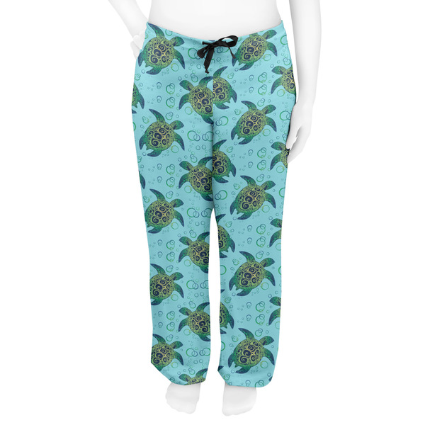 Sea Turtles Women's Pj on model - Front