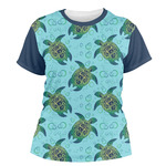 Sea Turtles Women's Crew T-Shirt (Personalized)