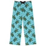Sea Turtles Womens Pajama Pants - XS