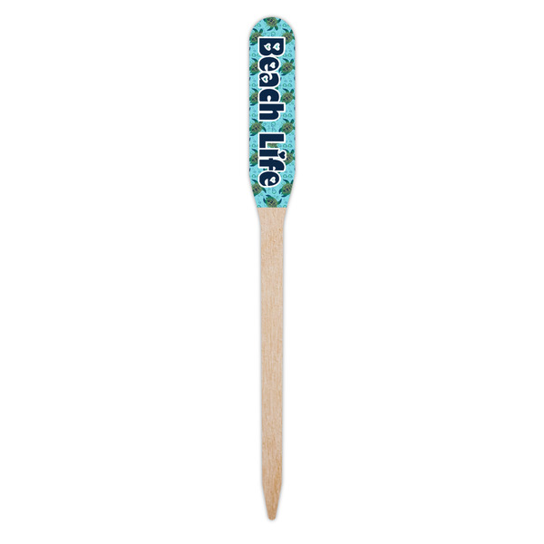 Sea Turtles Wooden Food Pick - Paddle - Single Pick