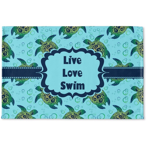 Custom Sea Turtles Woven Mat (Personalized)