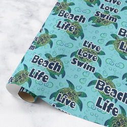 Sea Turtles Wrapping Paper Roll - Medium - Matte