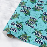 Sea Turtles Wrapping Paper Roll - Medium