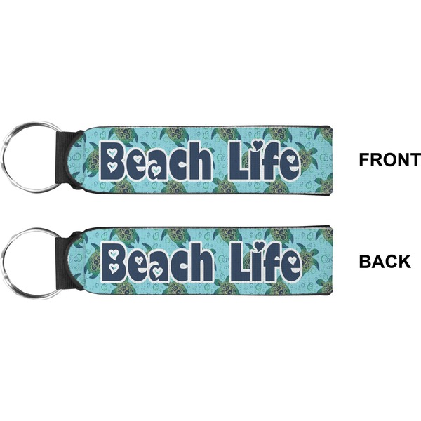 Sea Turtles Wristlet (Front + Back)