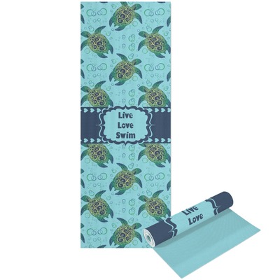Sea Turtles Yoga Mat - Printable Front and Back (Personalized)