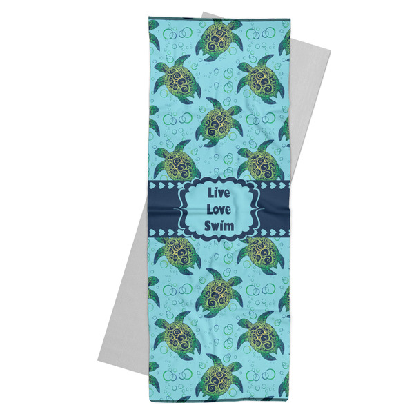Custom Sea Turtles Yoga Mat Towel (Personalized)
