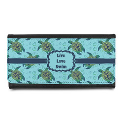 Sea Turtles Leatherette Ladies Wallet (Personalized)