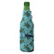 Sea Turtles Zipper Bottle Cooler - ANGLE (bottle)