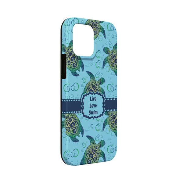 Custom Sea Turtles iPhone Case - Rubber Lined - iPhone 13 Mini